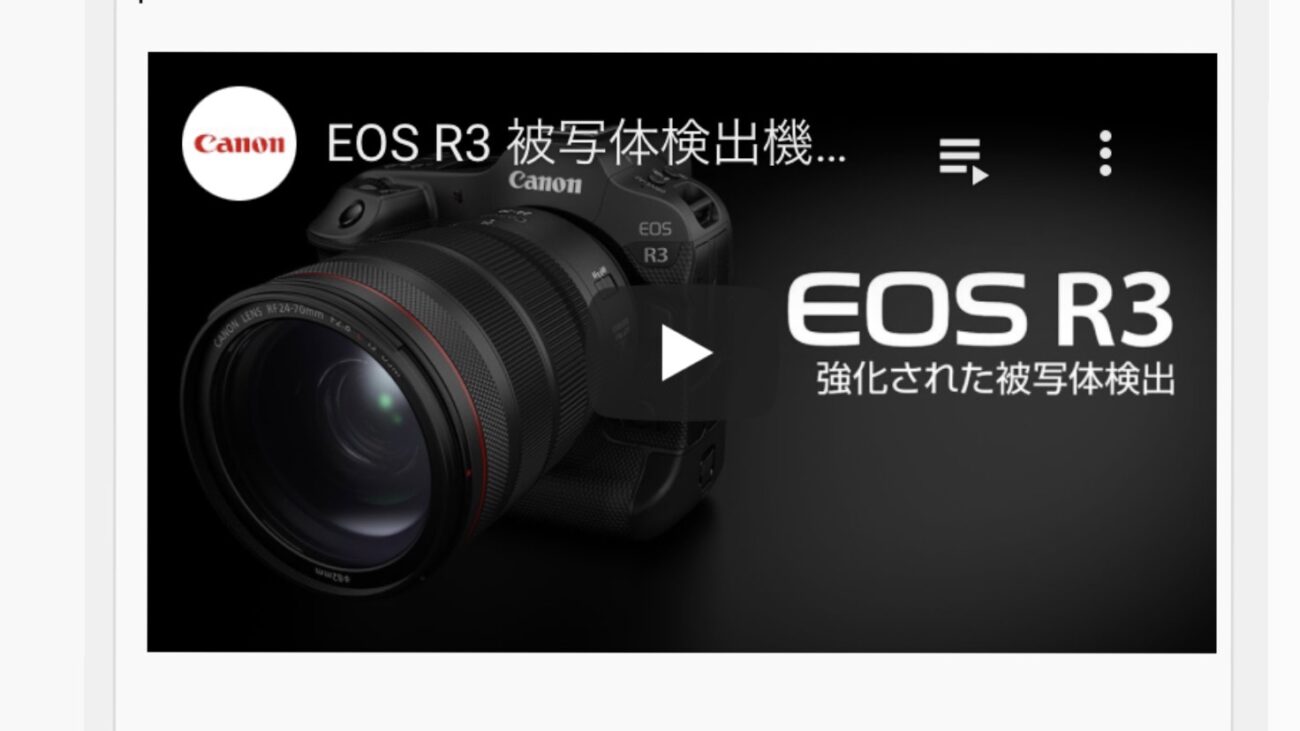 Canonのコマーシャル映像に出演しました‼️