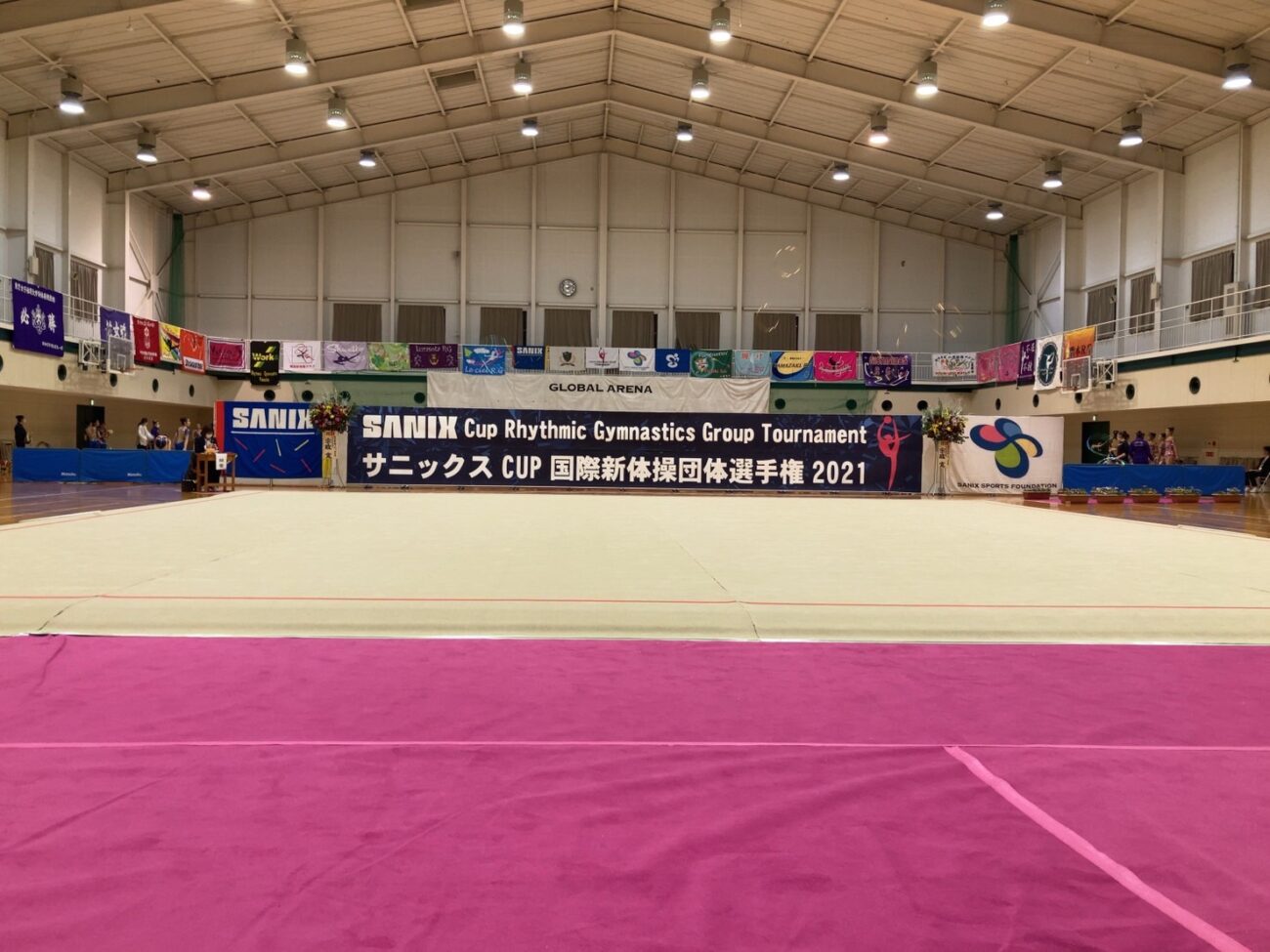 サニックスCUP国際新体操団体選手権(2日目)